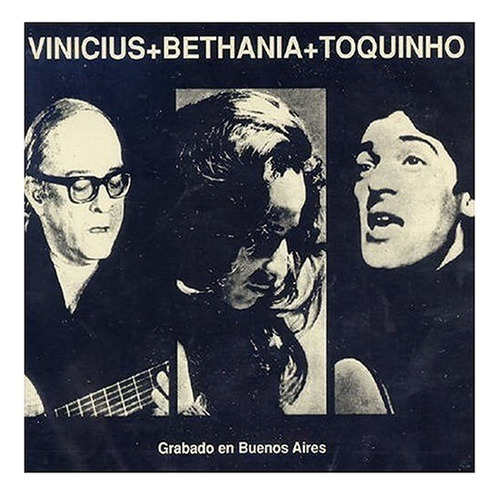 Cd Vinicius + Bethania + Toquinho En La Fusa Mar Del Plata