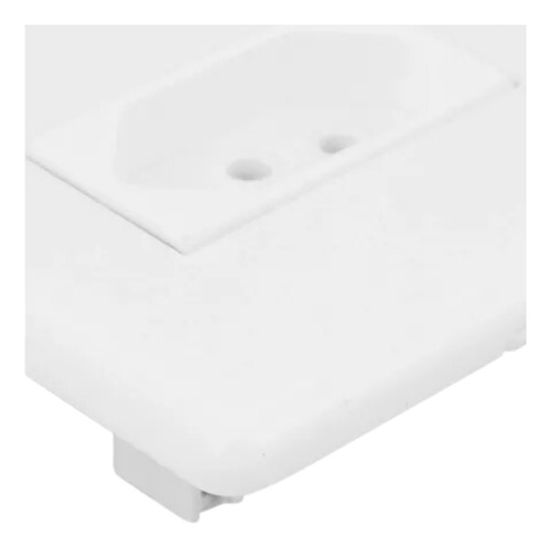 Interruptor 1 Tecla Simples E 3 Tomadas 10/20a Com Placa 4x4