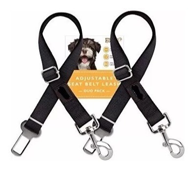 Imagen 2 de 3 de Cinturón De Seguridad Auto Para Mascotas 70 Cm Reforzado