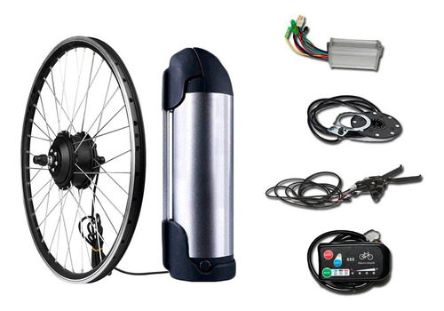 Kit Bicicleta Eléctrica Motor 350w+bateríalitio36v +garantía