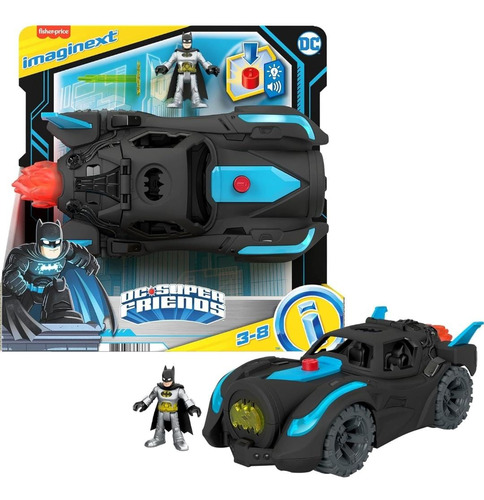 Imaginext Dc Super Friends, Batimóvil Luces Y Sonido