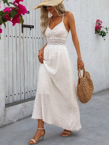 Vestido Boho, Romántico, Importado - Enna