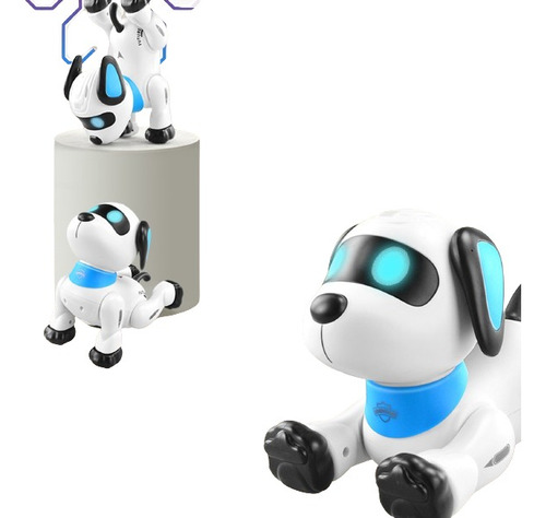 Brinquedo Cachorro Robô Com Controle De Voz E Remoto