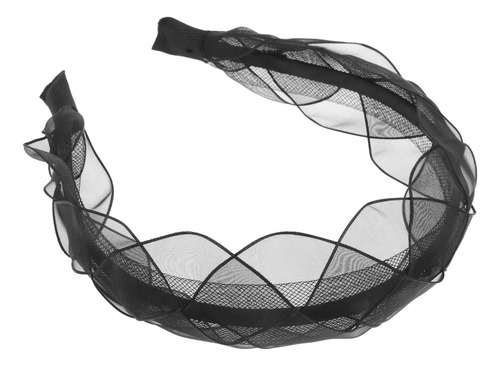2 Diademas Retro De Malla Para Mujeres Y Niñas De Los 80