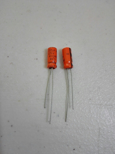 Condensador Capacitor Electrónico 22 Mf 25v [383] 