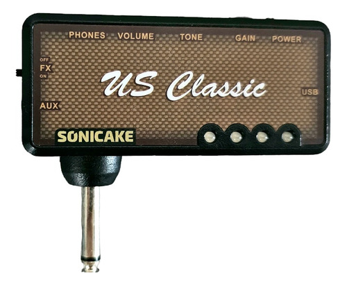 Sonicake Amplificador De Auriculares De Guitarra Eléctrica 