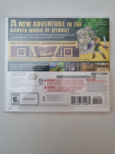 Zelda A Link Between Worlds ***lacrado*** Nintendo 3ds