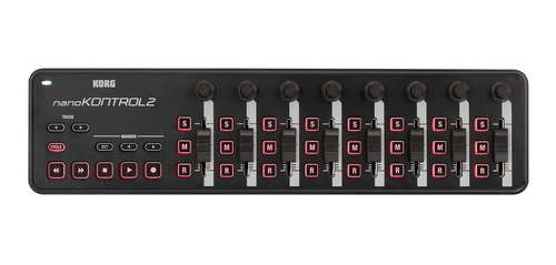 Controlador Pad Midi Usb Korg Nanokontrol 2 Preto 24 Botões