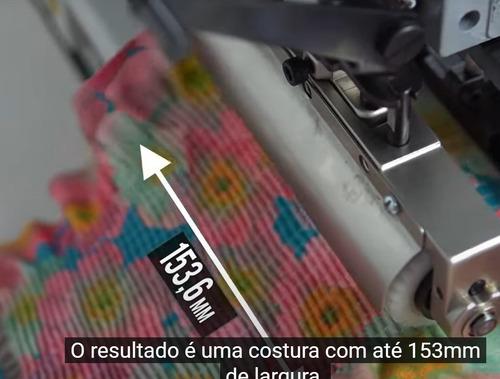 Máquina Catraca Para Costurar Lastex -25 Agulhas-nippon