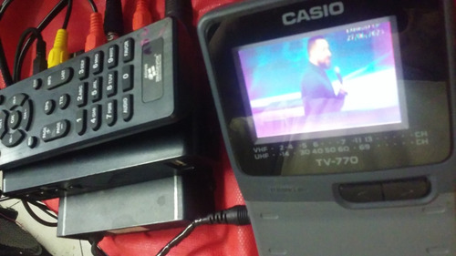 Mini Tv Portatil Casio 770 Funcionando (usado ) (Usado)