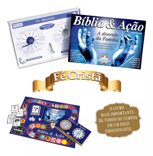 Kit 3 Jogos Bíblicos — Encontre Na Livraria Família Cristã