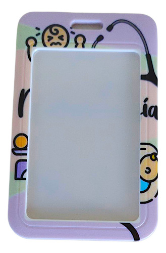 Porta Crachá + Cordão Bebê Enfermagem Uti Neo