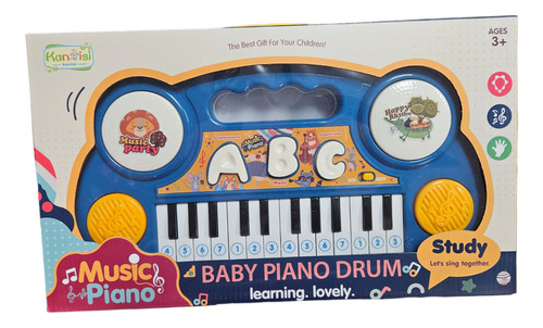 Piano Musical Interactivo Bebes Sonido Baby Piano Drum