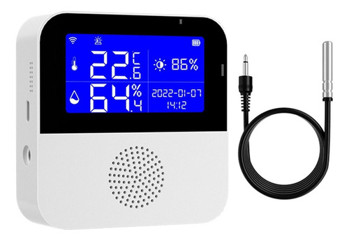 Temperature And Humidity Meter With Probe Meter