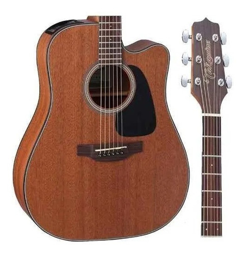 Imagem 3 de 4 de Violão Takamine Gd11mce Mahogany Fosco Elétrico Capa Correia