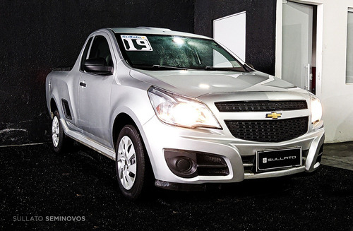 Imagem 2 de 15 de Chevrolet Montana Ls 1.4 2019 Baixa Km Completa