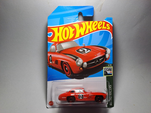 Hot Wheels Mercedes Benz 300sl Retro Racers (rojo) 