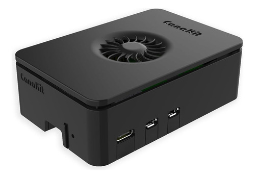 Kit De Inicio Canakit Raspberry Pi 5 Pro - Turbina Negra (12
