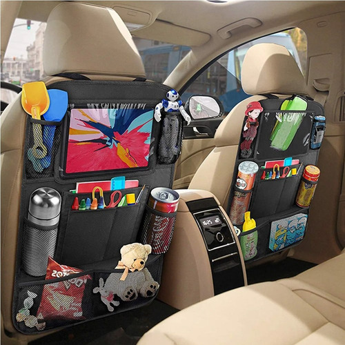 2 Organizador Camioneta Autos Viaje Asiento Multi Bolsillo