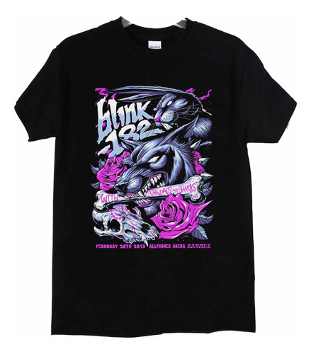 Polera Blink 182 Live In Australia Punk Abominatron