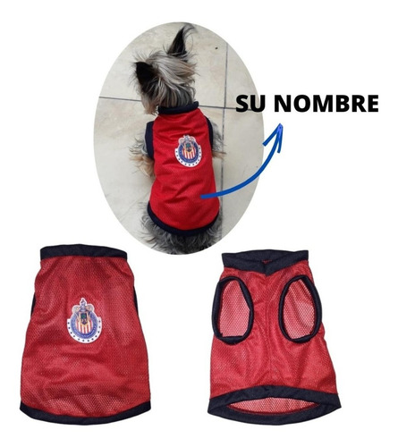 Ropa Para Perro Modelo Chivas Perro-nalizado