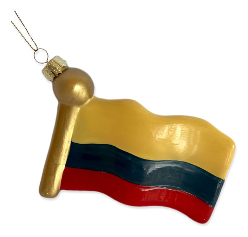 Sitos - Colombian Flag Ornament Colombia Ornaments For Chri.