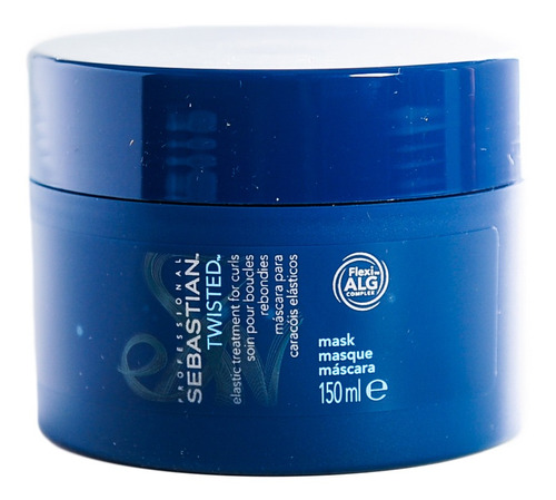 Sebastian Twisted Máscara Hidratante Cabello Con Rulos 150ml