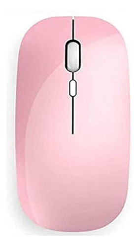 Mouse Para Computadora Portátil Recargable Bt Pink