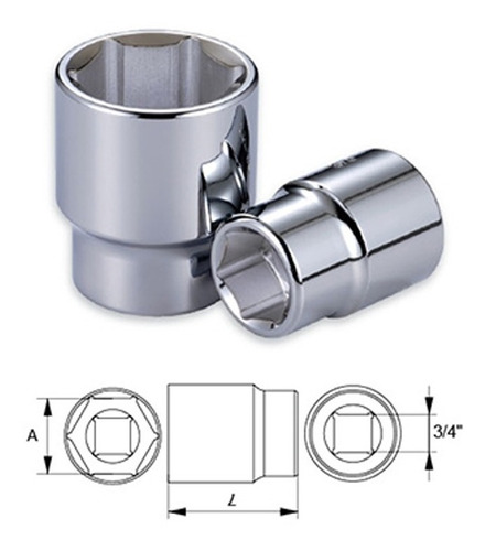 Dado Poligonal Crossman 3/4 De 32 Mm