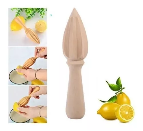 Exprimidor Manual De Madera Limon Citricos Exprimidor Limon