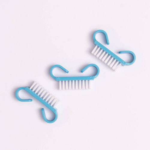 Pack De 3 Escobillas Cepillos Para Uñas Runn