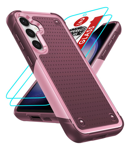 Leyi Funda Para Samsung Galaxy-s23-fe-case: Para Mujeres Y N