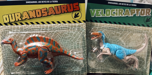 Velociraptor Y Ouranosaurus X 2 Dinosaurios Los Reyes