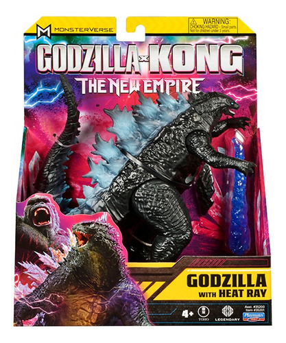 Godzilla X Kong Playmates: Godzilla With Heat Ray 