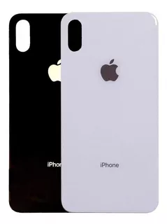 Cristal Tapa Trasera Repuesto iPhone XS Negro Blanco