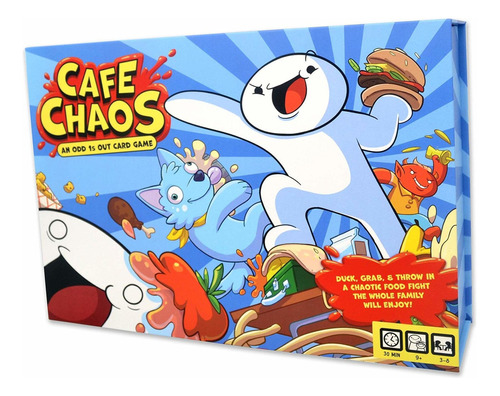 Juego De Acción  Cartas Cafe Chaos, Juego Original Fr80mn