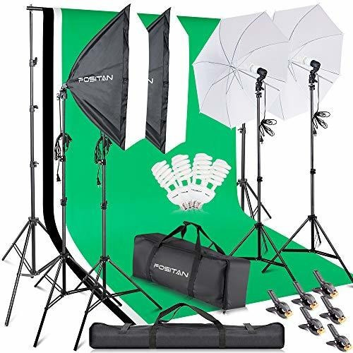 Fositan Kit Soporte Fondo Para Fotografia 9.2 9.8 Ft