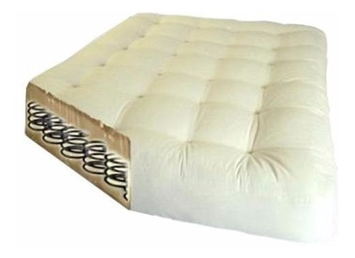 Colchones De Futon Resortes Biconicos Super Reforzado Oferta