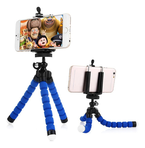 Mini Tripé Flexível Celular Câmeras Actioncam