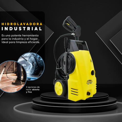 Kit Hidrolavadora Eléctrica Alta Presión + Aspiradora Soplad