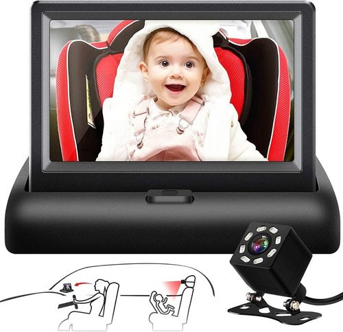 Monitor Para Bebé Para Automóvil