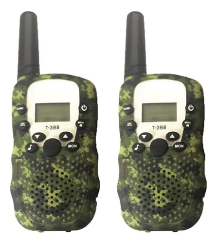 2 Unidades Walkie Talkies Para Niños T-388 22 Canales