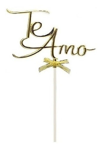 Sticker Topper Te Amo Colores Especial Para Celebrar El Amor