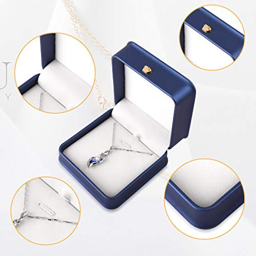 Conjunto De Joyas 2 Collares Pulsera En Caja De Regalo Bod