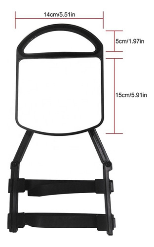 Espejo Para Remolque De Coche, 2 Unidades, Ajustable, Para R