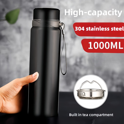 Botella De Agua Thermos De Acero Inoxidable Para Vehículos D