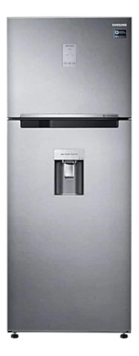 Refrigerador inverter no frost Samsung RT46K6631 plateado con freezer 452L