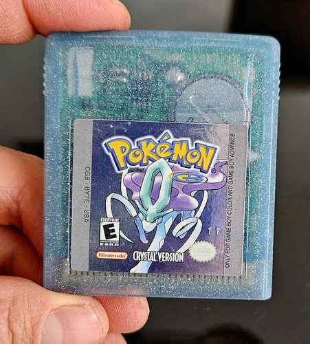 Pokemon Crystal Version Gbc