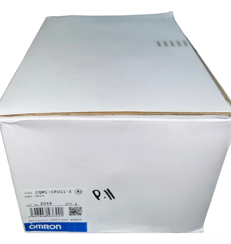Omron Cqm1-cpu11-e Cpu Controlador 16 Entradas 24vdc.