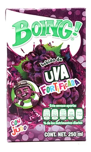 comprar Boing Jugo Sabor Uva 250 Ml, Pack 27